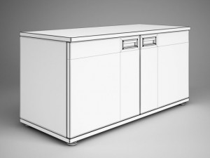 cgaxis office cabinet 24 3Dモデル