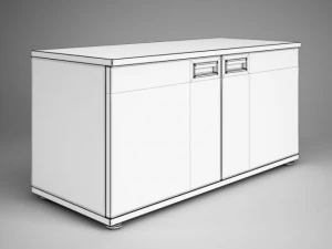 cgaxis office cabinet 24 3D Model