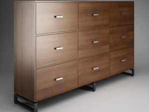cgaxis office cabinet 30 3D मॉडल