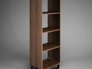 cgaxis office shelf unit 32 3D 模型