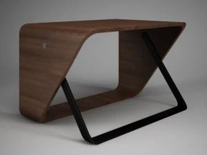 scrivania da ufficio cgaxis 33 Modello 3D