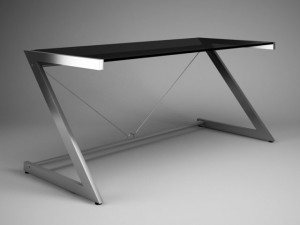 cgaxis office desk 34 3D Model