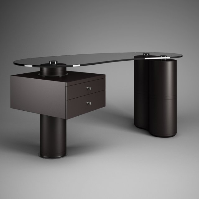 modern office desk 37 3D मॉडल .c4d .max .obj .3ds .fbx .stl .blend 