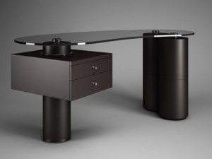 modern office desk 37 3D Model