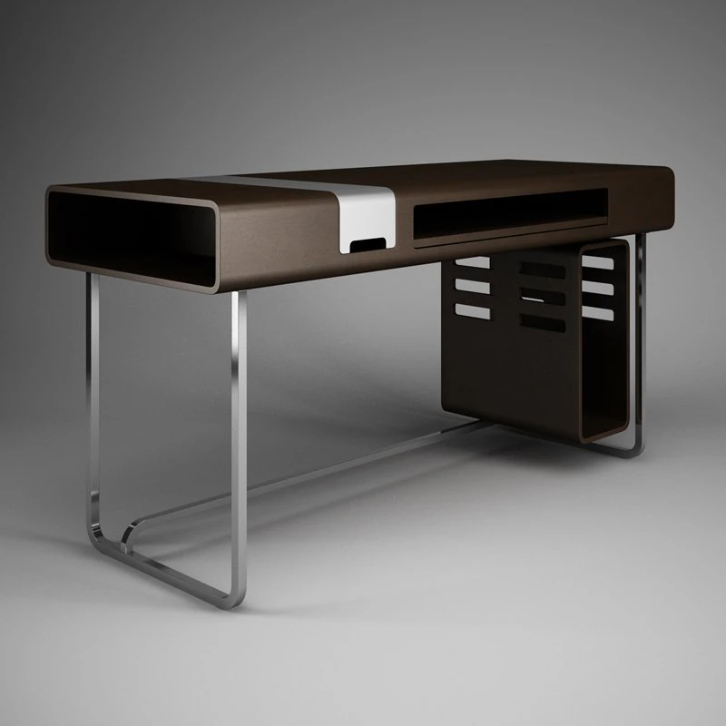 cgaxis contemporary office desk 38 3D Model .c4d .max .obj .3ds .fbx .stl .blend 