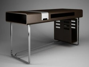 सीजीएक्सआईएस समकालीन कार्यालय डेस्क 38 3D मॉडल