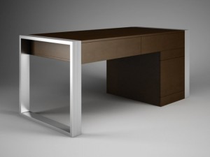 cgaxis office desk 40 3D Model