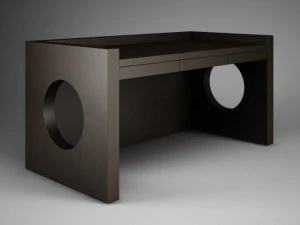 scrivania da ufficio cgaxis 45 Modello 3D