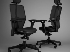 cgaxis office chair 46 3D Model