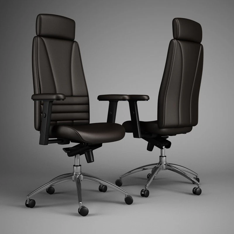 cgaxis office chair 47 3D Model .c4d .max .obj .3ds .fbx .stl .blend
