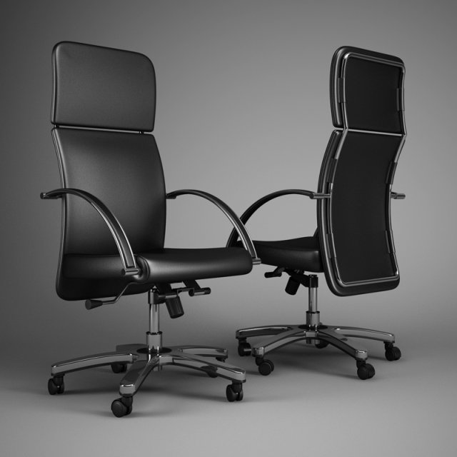 cgaxis office chair 48 3D मॉडल .c4d .max .obj .3ds .fbx .stl .blend 