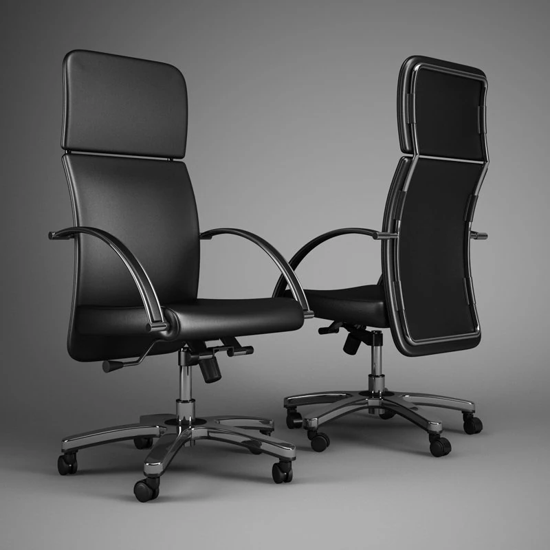 cgaxis office chair 48 3D Model .c4d .max .obj .3ds .fbx .stl .blend