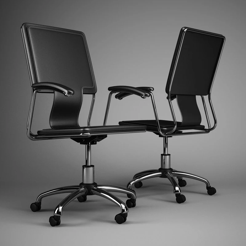 cgaxis office chair 49 3D Model .c4d .max .obj .3ds .fbx .stl .blend 