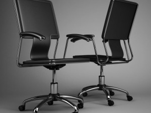 cgaxis office chair 49 3D Model