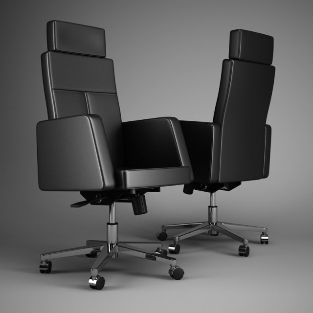 cgaxis office chair 50 3D 模型 .c4d .max .obj .3ds .fbx .stl .blend 