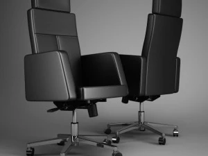 sedia da ufficio cgaxis 50 Modello 3D