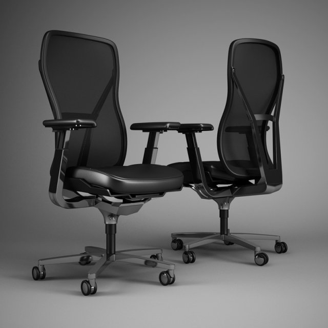 cgaxis office chair 51 Modello 3D .c4d .max .obj .3ds .fbx .stl .blend 