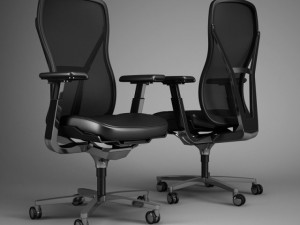 cgaxis office chair 51 3D Model