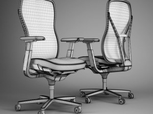 cgaxis office chair 51 Modello 3D