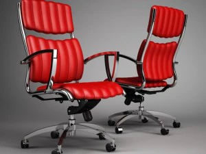 офісне крісло cgaxis 52 3D Модель