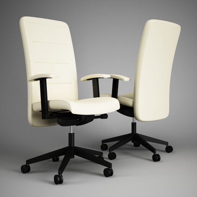 cgaxis office chair 53 3D Model .c4d .max .obj .3ds .fbx .stl .blend 
