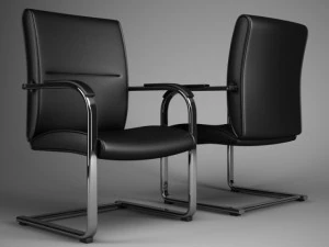 офисный стул cgaxis 55 3D Модель