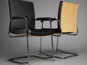 cgaxis office chair 58 3D-Modell