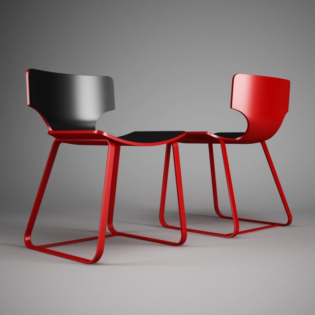 cgaxis office chair 59 Modelo 3D .c4d .max .obj .3ds .fbx .stl .blend 