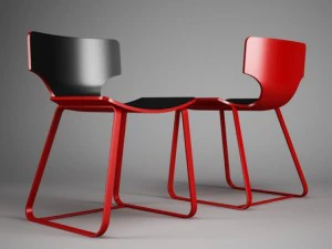 chaise de bureau cgaxis 59 Modèle 3D