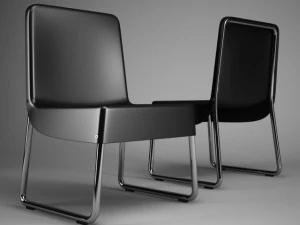 cgaxis office chair 60 3D Model