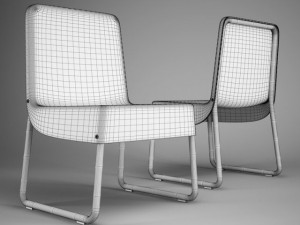 cgaxis office chair 60 3D Model