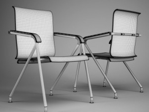 cgaxis office chair 61 3D मॉडल