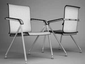 cgaxis office chair 61 3D Model