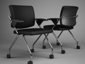 cgaxis office chair 64 3D Model