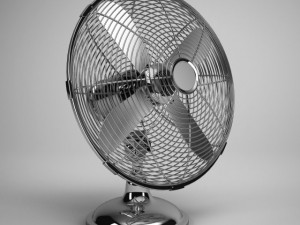cgaxis desk fan 03 3D Model