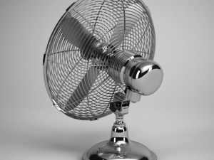 cgaxis desk fan 03 Modèle 3D
