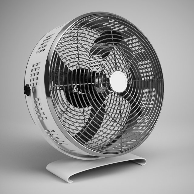 cgaxis desk fan 04 Model 3D .c4d .max .obj .3ds .fbx .stl .blend 