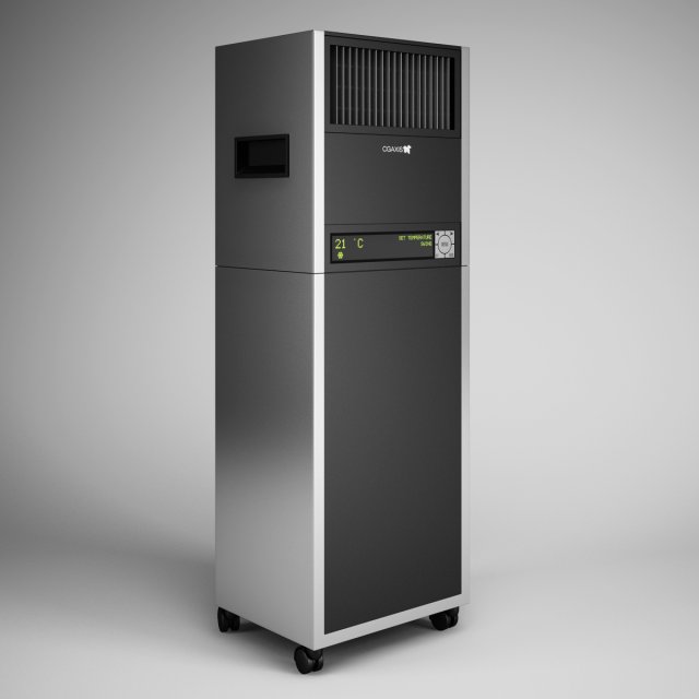 cgaxis standing air conditioner 06 3D-Modell .c4d .max .obj .3ds .fbx .stl .blend 