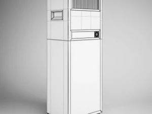 cgaxis standing air conditioner 06 3D Model