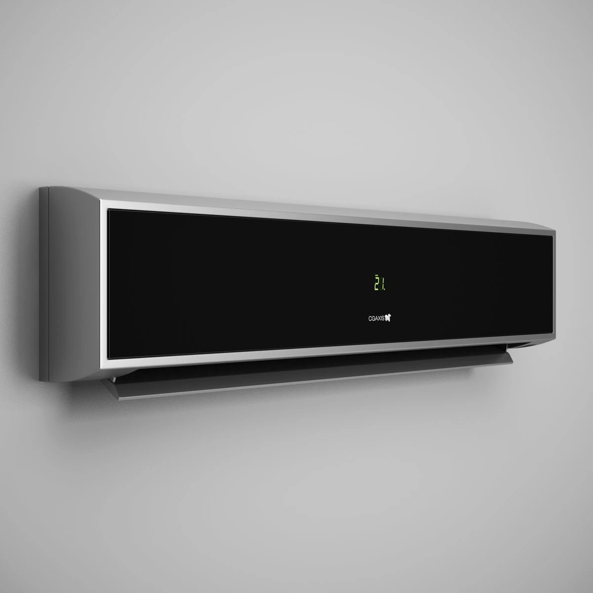 cgaxis wall air conditioner 08 3D Model .c4d .max .obj .3ds .fbx .stl .blend