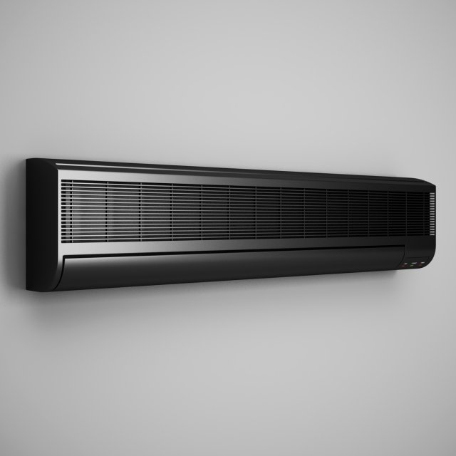 cgaxis wall air conditioner 09 3D Model .c4d .max .obj .3ds .fbx .stl .blend 