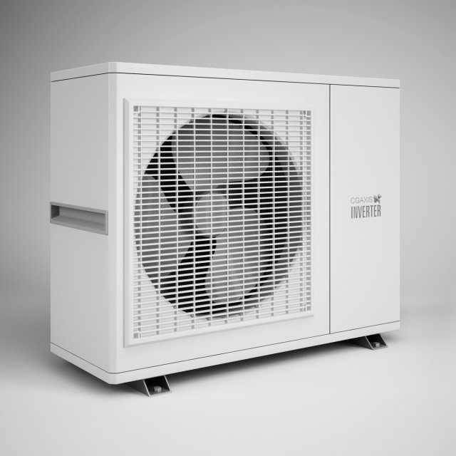 cgaxis air conditioner 11 3D Model .c4d .max .obj .3ds .fbx .stl .blend 