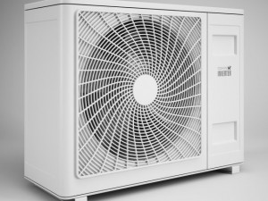 cgaxis air conditioner 12 3D Model