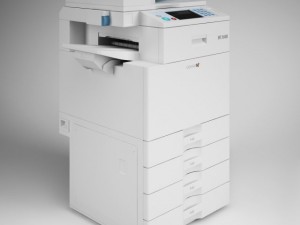 cgaxis photocopier machine 13 3D Model