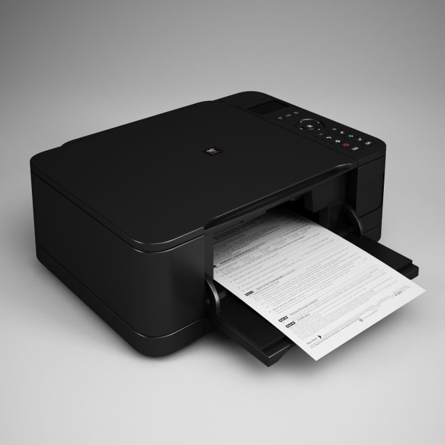 cgaxis computer multifuncion printer 15 3D 模型 .c4d .max .obj .3ds .fbx .stl .blend 