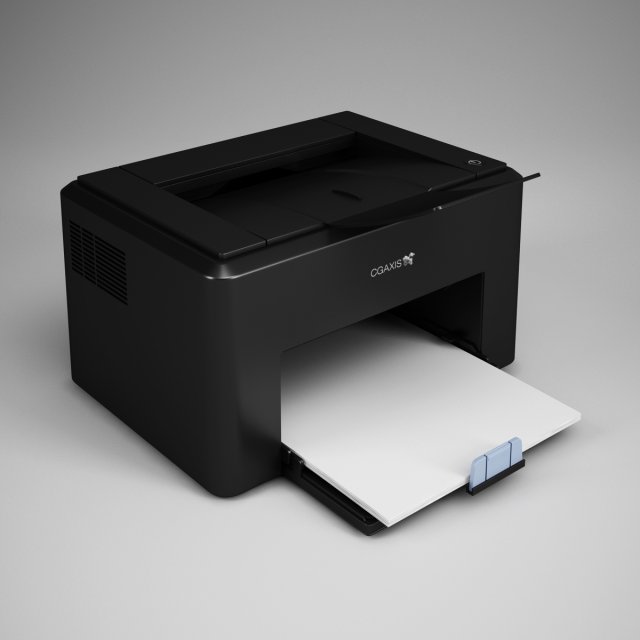 cgaxis laser printer 16 3D मॉडल .c4d .max .obj .3ds .fbx .stl .blend 