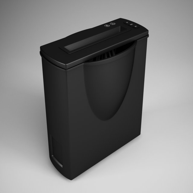 cgaxis paper shredder 17 Model 3D .c4d .max .obj .3ds .fbx .stl .blend 
