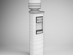 standing water dispenser 18 3D Model
