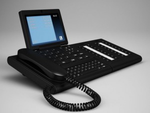 cgaxis office desk telephone 21 Modelo 3D