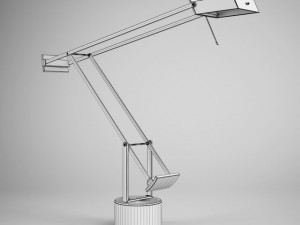 cgaxis office desk lamp 24 3D Model